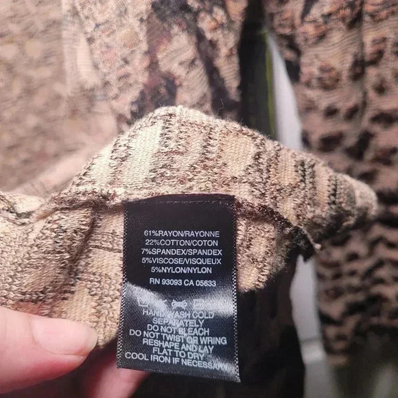 Nic + Zoe open Cardigan size large - Picture 3 of 7